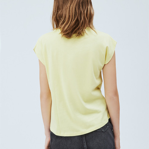 Pepe Jeans Γυναικεία κοντομάνικη μπλούζα Bloom Basic T-Shirt With Logo